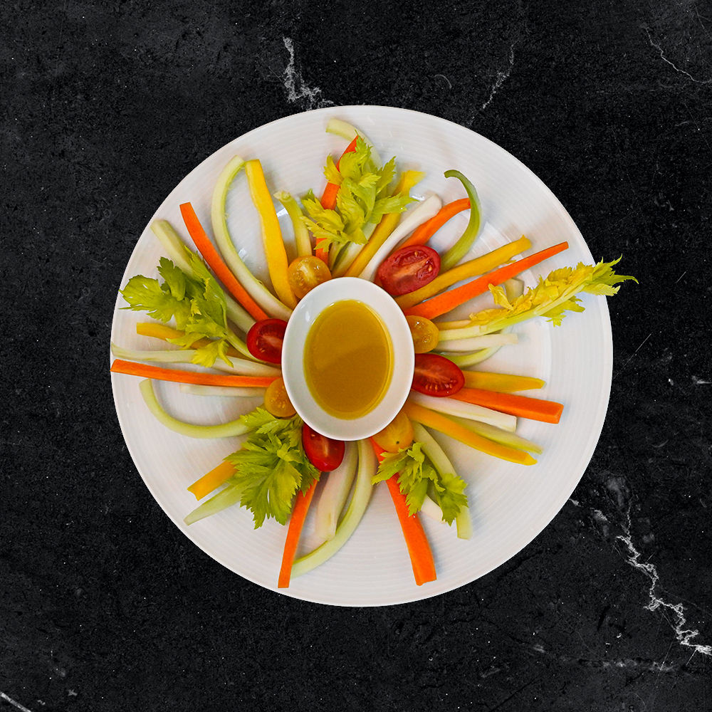 Pinzimonio verdure contorno al Ristorante Il Porto